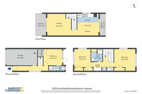 Photo of property in 1/53 Archibald Road, Kelston, Auckland, 0602