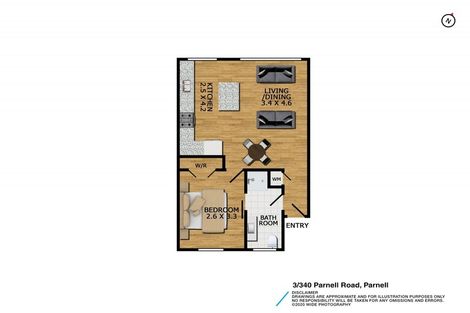 Photo of property in 3/340 Parnell Road, Parnell, Auckland, 1052