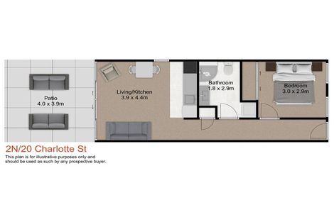 Photo of property in 2n/20 Charlotte Street, Eden Terrace, Auckland, 1021