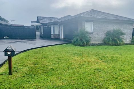 Photo of property in 36 Elderberry Road, Burswood, Auckland, 2013