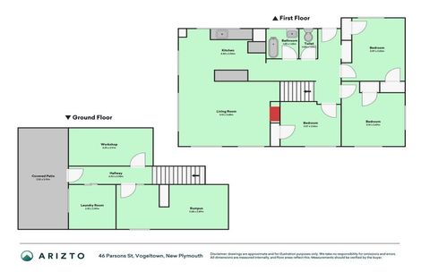 Photo of property in 46 Parsons Street, Vogeltown, New Plymouth, 4310