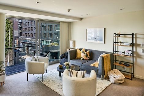 Photo of property in Piermont Apartments, 2h/82 Cable Street, Te Aro, Wellington, 6011