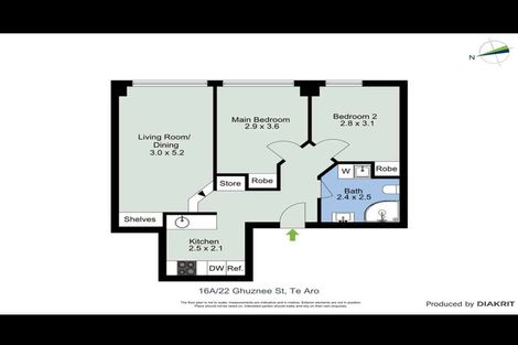 Photo of property in Atlas House, 16a/22 Ghuznee Street, Te Aro, Wellington, 6011