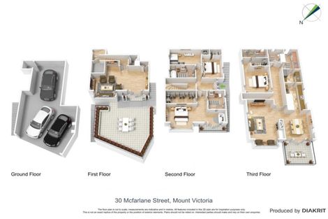 Photo of property in 30 Mcfarlane Street, Mount Victoria, Wellington, 6011