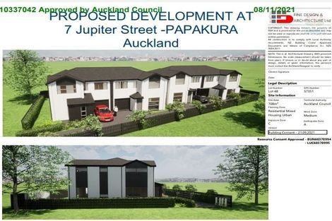 Photo of property in 7 Jupiter Street, Rosehill, Papakura, 2113