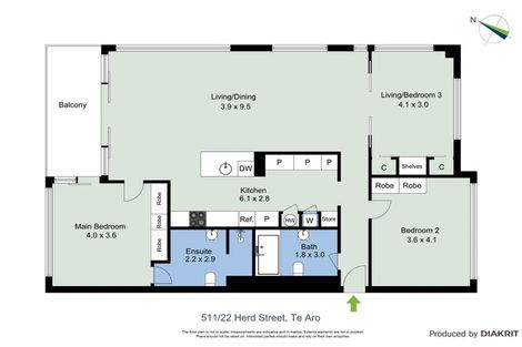 Photo of property in Chaffers Dock, 511/22 Herd Street, Te Aro, Wellington, 6011