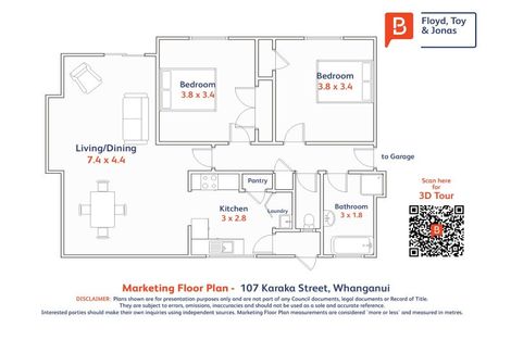 Photo of property in 107 Karaka Street, Castlecliff, Whanganui, 4501