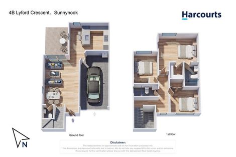 Photo of property in 4b Lyford Crescent, Sunnynook, Auckland, 0620