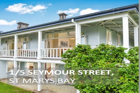 Photo of property in 1/5 Seymour Street, Saint Marys Bay, Auckland, 1011