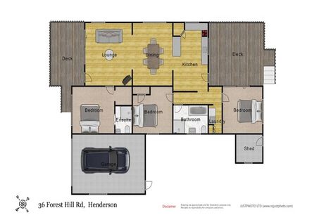 Photo of property in 36 Forest Hill Road, Henderson, Auckland, 0612