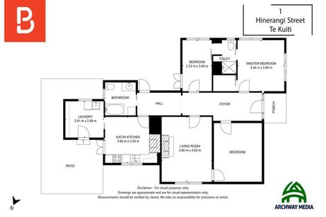 Photo of property in 1 Hinerangi Street, Te Kuiti, 3910