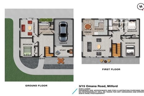 Photo of property in 3/15 Omana Road, Milford, Auckland, 0620