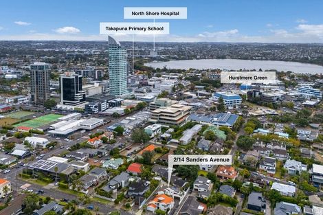 Photo of property in 2/14 Sanders Avenue, Takapuna, Auckland, 0622