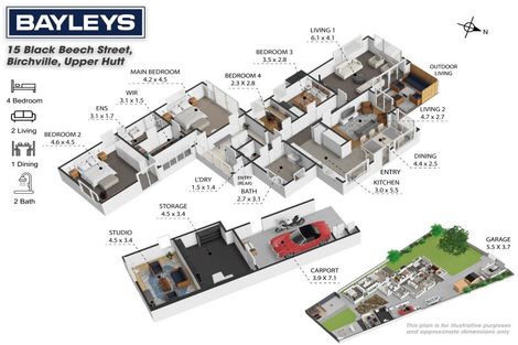 Photo of property in 15 Black Beech Street, Birchville, Upper Hutt, 5018