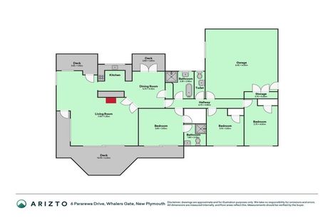 Photo of property in 6 Pararewa Drive, Whalers Gate, New Plymouth, 4310