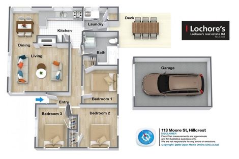 Photo of property in 113 Moore Street, Hillcrest, Auckland, 0627