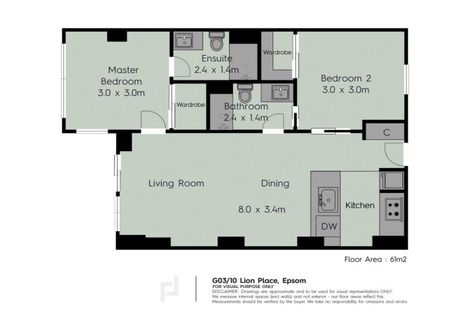 Photo of property in G03/10 Lion Place, Epsom, Auckland, 1023