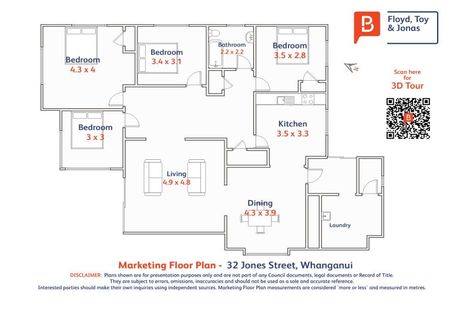 Photo of property in 32 Jones Street, Whanganui East, Whanganui, 4500