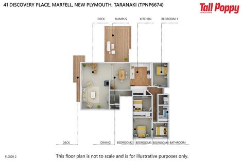 Photo of property in 41 Discovery Place, Marfell, New Plymouth, 4310