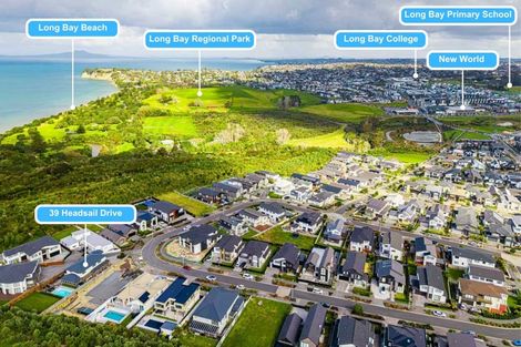Photo of property in 39 Headsail Drive, Long Bay, Auckland, 0630