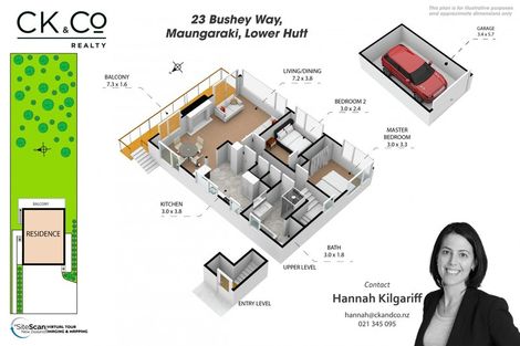 Photo of property in 23 Bushey Way, Maungaraki, Lower Hutt, 5010