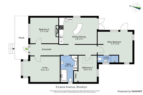 Photo of property in 9 Laura Avenue, Brooklyn, Wellington, 6021