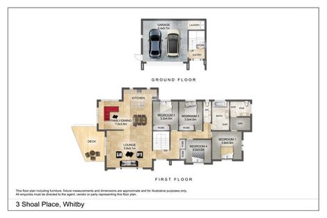 Photo of property in 3 Shoal Place, Whitby, Porirua, 5024