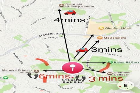 Photo of property in 51 Easton Park Parade, Glenfield, Auckland, 0629