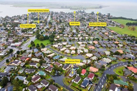 Photo of property in 1/3 Sparrow Place, Weymouth, Auckland, 2103