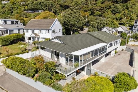 Photo of property in 1a Gill Road, Lowry Bay, Lower Hutt, 5013