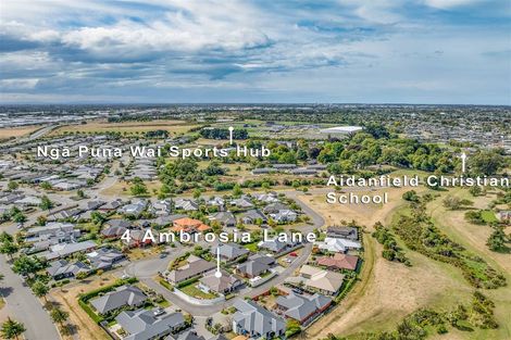 Photo of property in 4 Ambrosia Lane, Aidanfield, Christchurch, 8025