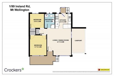 Photo of property in 1/99 Ireland Road, Mount Wellington, Auckland, 1060