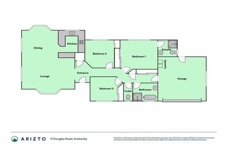 Photo of property in 11 Douglas Road, Amberley, 7410