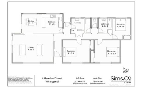 Photo of property in 4 Hereford Street, Springvale, Whanganui, 4501