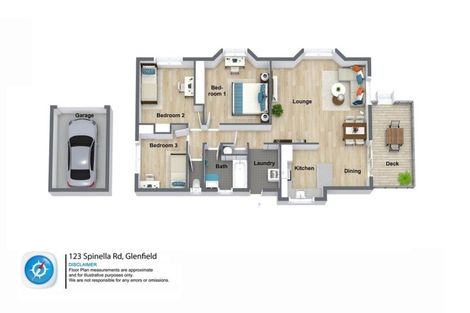 Photo of property in 2/123 Spinella Drive, Bayview, Auckland, 0629