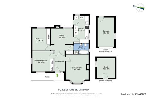 Photo of property in 80 Kauri Street, Miramar, Wellington, 6022