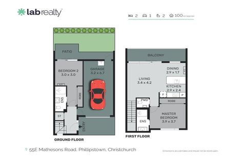 Photo of property in 3/55 Mathesons Road, Phillipstown, Christchurch, 8011