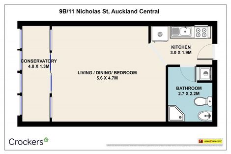 Photo of property in 9b/11 Nicholas Street, Auckland Central, Auckland, 1010