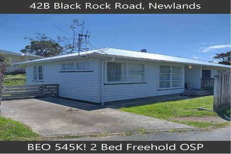 Photo of property in 42b Black Rock Road, Newlands, Wellington, 6037