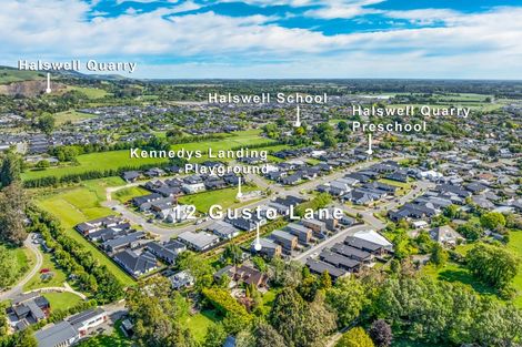 Photo of property in 12 Gusto Lane, Halswell, Christchurch, 8025