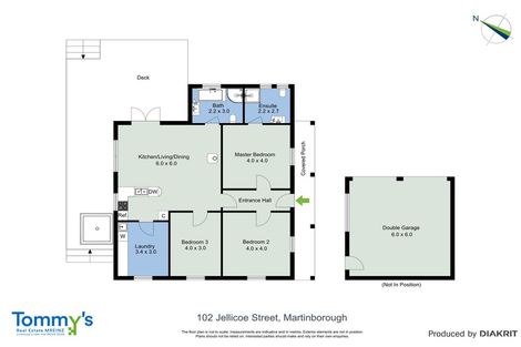 Photo of property in 102 Jellicoe Street, Martinborough, 5711