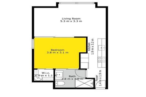 Photo of property in Frame Apartments, 102/111 Molesworth Street, Thorndon, Wellington, 6011