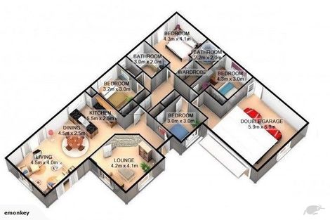 Photo of property in 6 Allgood Place, Rototuna North, Hamilton, 3210