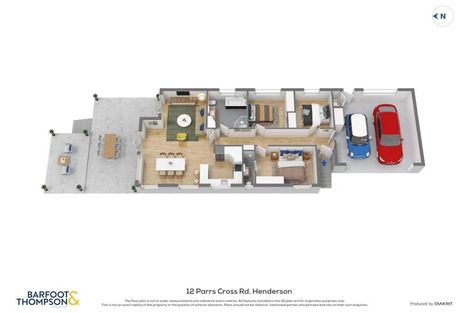 Photo of property in 12 Parrs Cross Road, Henderson, Auckland, 0612