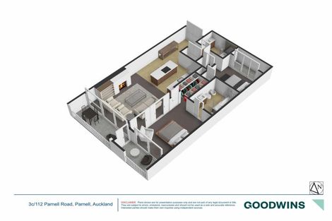 Photo of property in 3/112c Parnell Road, Parnell, Auckland, 1052