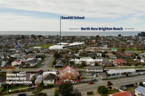 Photo of property in 2/24 Rookwood Avenue, New Brighton, Christchurch, 8083