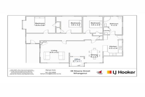 Photo of property in 38 Moana Street, Whanganui East, Whanganui, 4500