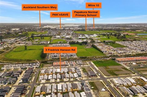 Photo of property in 3 Fredrick Hanson Road, Papakura, 2110