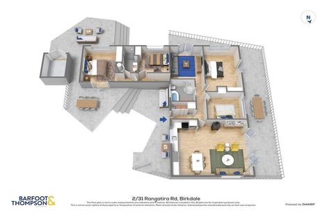 Photo of property in 1/33 Rangatira Road, Birkdale, Auckland, 0626