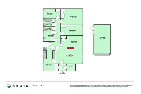 Photo of property in 49 Caius Avenue, Gonville, Whanganui, 4501